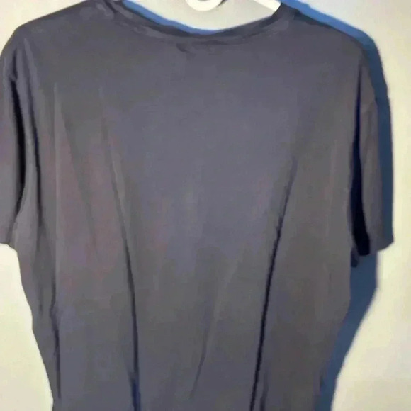 Lacoste Black Crocodile Graphic T-Shirt, Size 7 XL - Picture 2 of 3